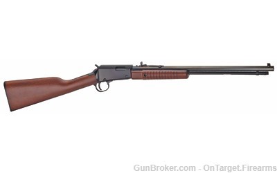 Henry Repeating Arms Pump Action .22WMR 12rd 20.5in octagon barrel, walnut-img-0