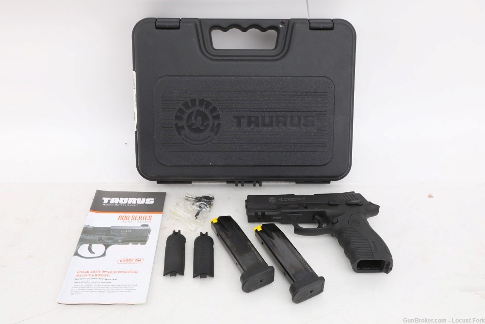 Taurus PT809 9mm 4" Ambi 2-17rd Mags Factory Box NO RESERVE!-img-0