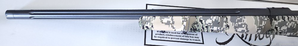 Kimber 84M Open Country Gray Camo 308 Win 308win Fluted 3000862 24" Layaway-img-4