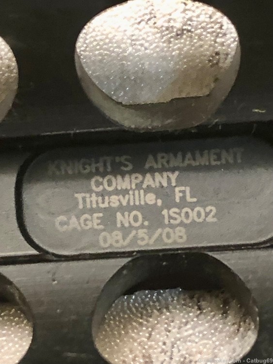 Knight’s Armament Company M4/AR15 RAS 1913 Quad Rail 2-PC - Surplus Grade-img-5