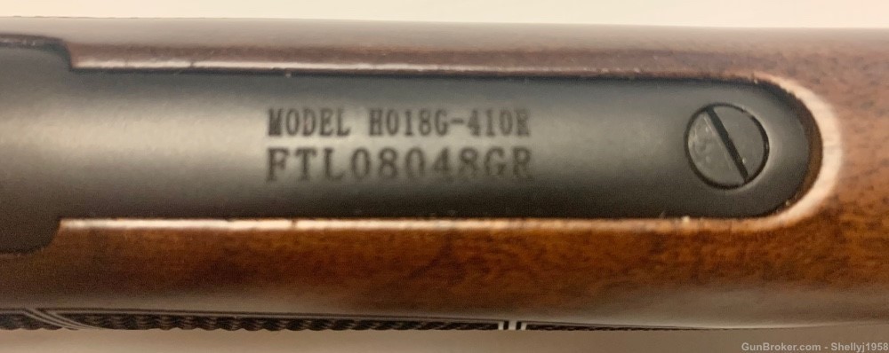 New In Box Henry Model H018G Lever Action 410 Shotgun 19.75 Inch Barrel-img-7