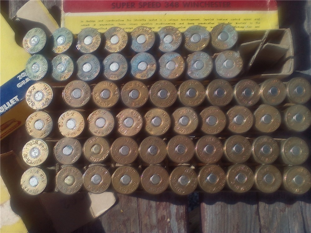 56 rds Winchester 348 200 gr. Silvertip ammo-img-4