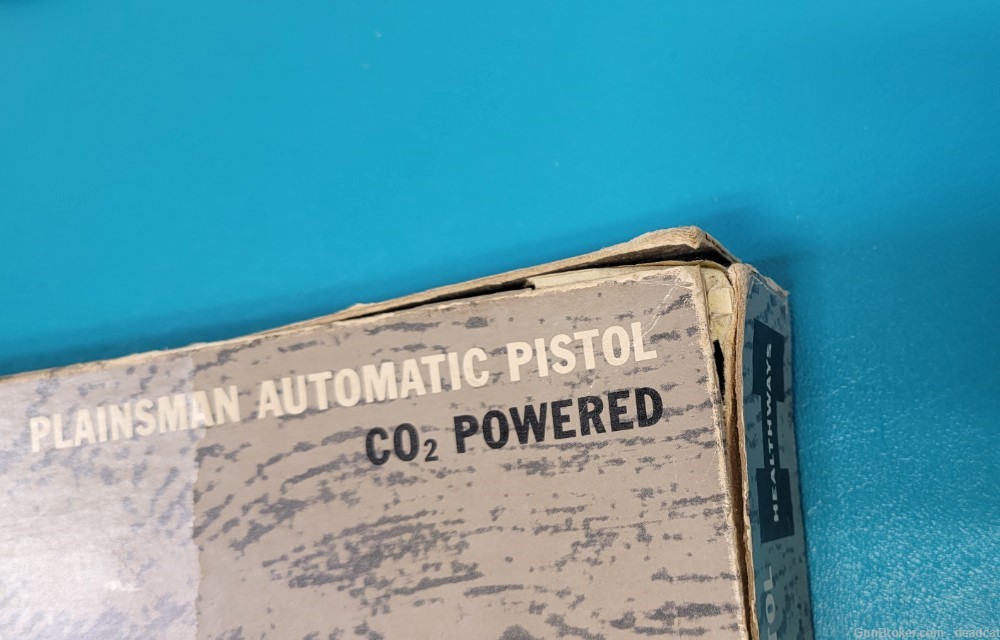 Heathways Plainsman Model 9401 Air Pistol CO2 in Box Papers & Provenance-img-6