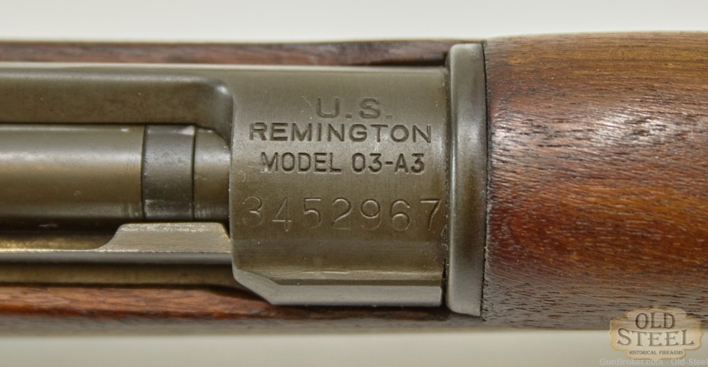 Remington 1903A3 30-06 WW2 C&R MFG 1942 Bolt Action Rifle  -img-21