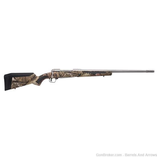 Savage 57045 110 Bear Hunter Bolt Action Rifle, 300 Win, 23" Stainless-img-0