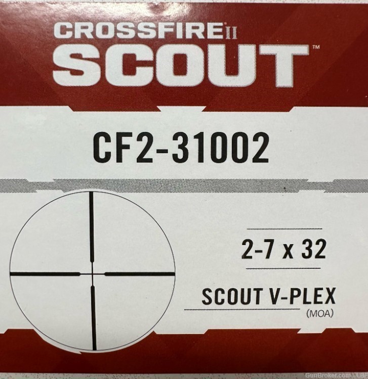 Vortex Crossfire II Scout 2-7x32 Riflescope-img-1