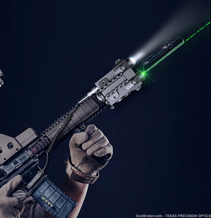 Sniper FL2000 Tactical Green Laser Sight w/LED LIGHT FIT for Picatinny rail-img-2