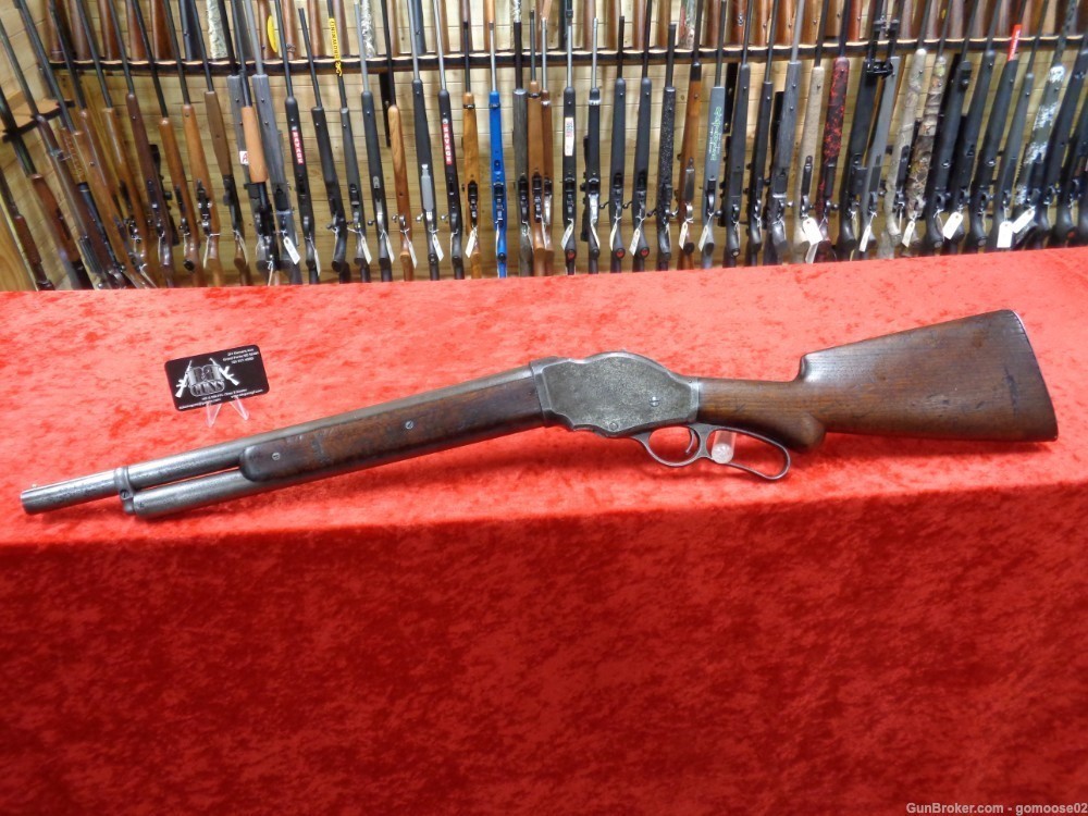 Winchester Model 1887 12 Gauge Lever Action Shotgun 1897 Terminator I TRADE-img-9