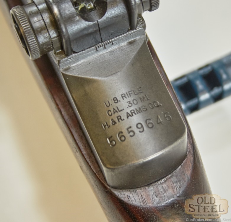 H&R M1 Garand 30-06 Semi Auto Rifle MFG 1955 C&R Korean War Timeframe-img-19