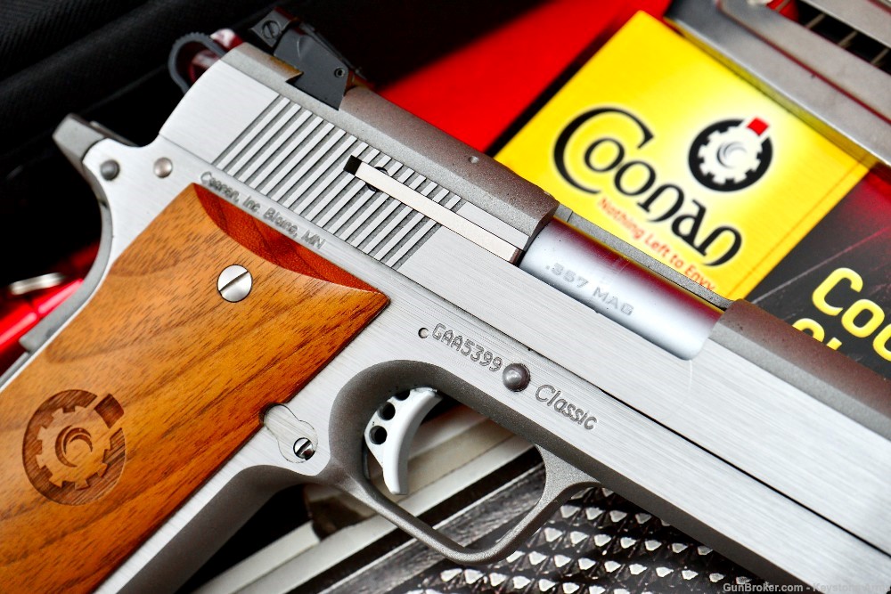 Ultra Rare & Spectacular Coonan Classic .357 Magnum Like New-img-7