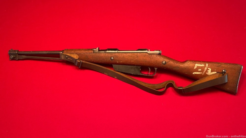 Carcano 91/38 Cavalry Carbine 7.9 (8mm Mauser) Bolt Action Rifle-img-0