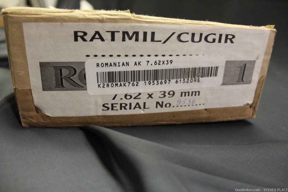 Ratmil / Cugir ROMAK-1 AK-47 Ban Era AK-47 7.62X39 LNIB in Cosmoline!-img-1