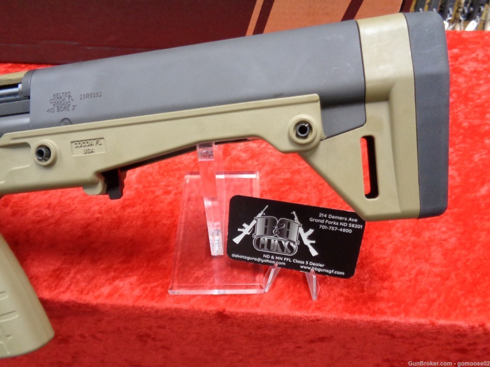 NEW Keltec KSG 410 Gauge FDE 3" Magnum 14 Shot Bull Pup Shotgun WE TRADE!-img-5