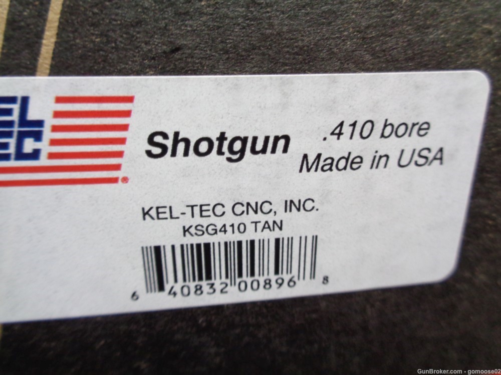 NEW Keltec KSG 410 Gauge FDE 3" Magnum 14 Shot Bull Pup Shotgun WE TRADE!-img-13