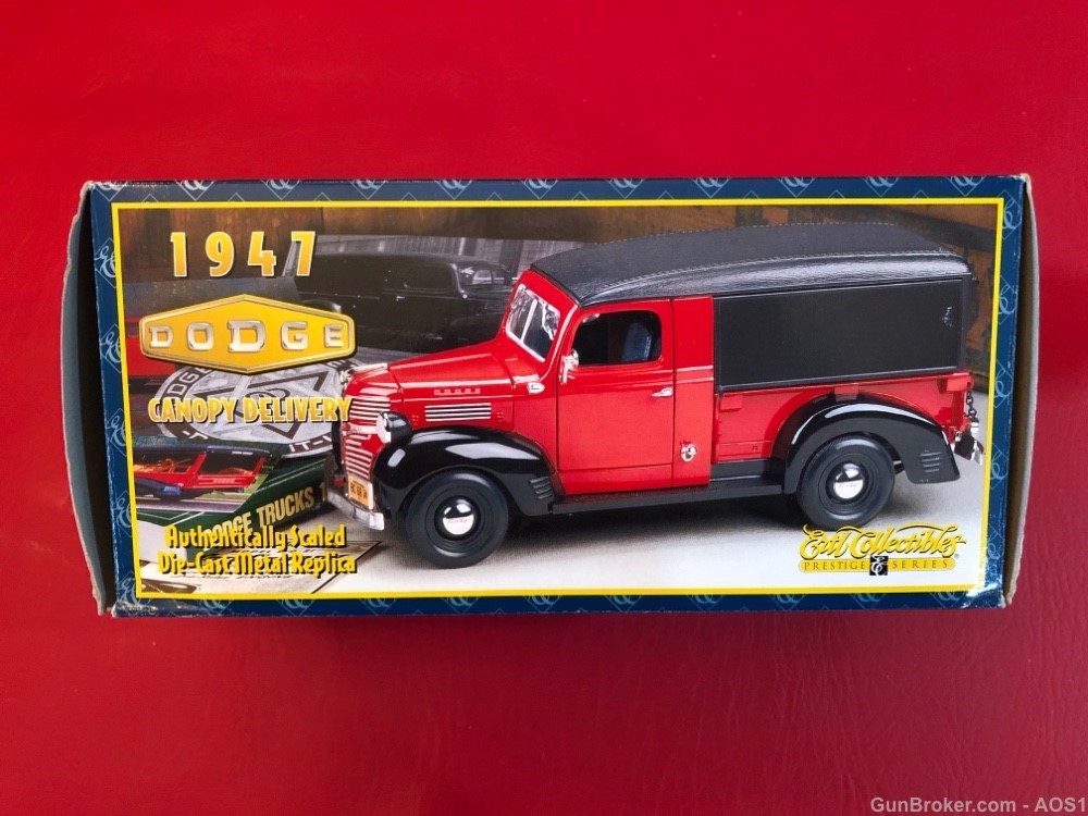 Ertl 1947 Hoppe’s 100 Year Anniversary Dodge Canopy Delivery Truck 21135-P -img-22