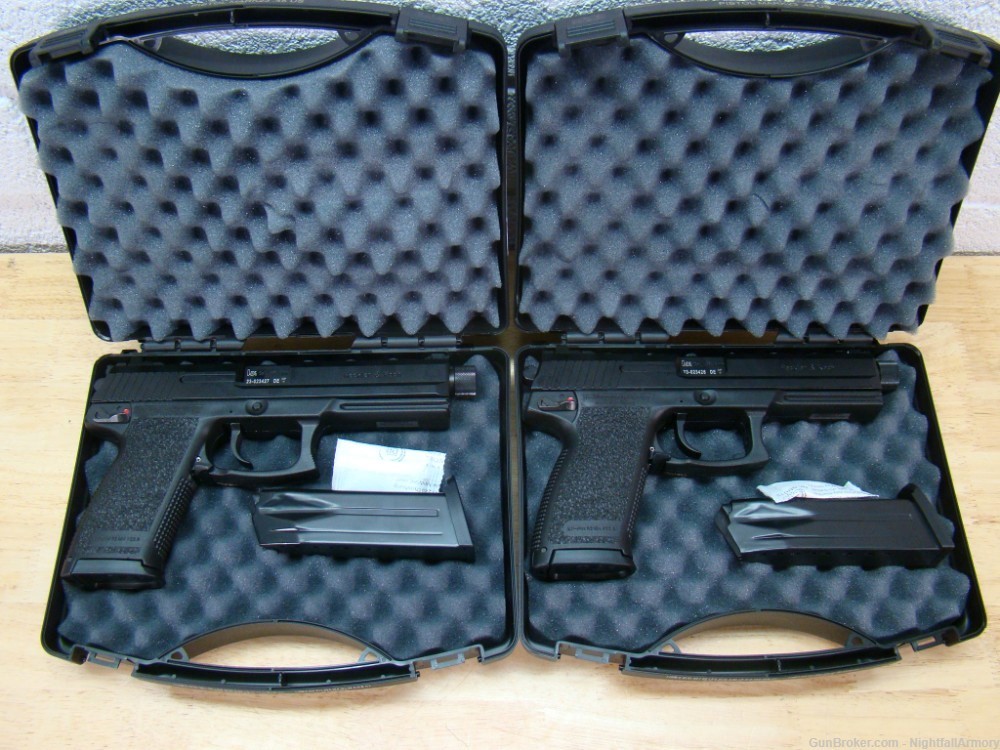 (2) H&K Mark 23 .45acp Pistols HK Mk23 12rd 81000078 Consecutive # Pair 45-img-6