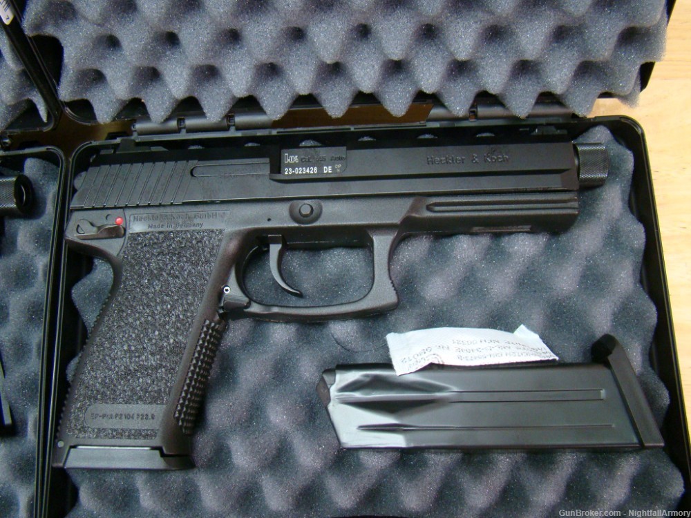 (2) H&K Mark 23 .45acp Pistols HK Mk23 12rd 81000078 Consecutive # Pair 45-img-8
