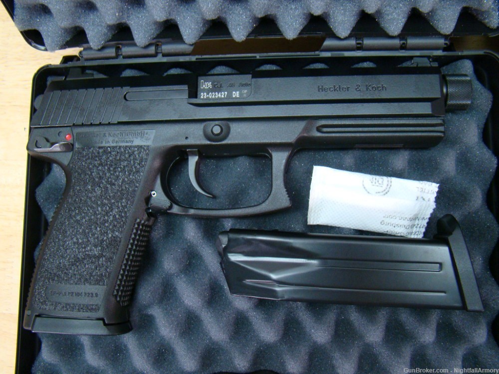 (2) H&K Mark 23 .45acp Pistols HK Mk23 12rd 81000078 Consecutive # Pair 45-img-7