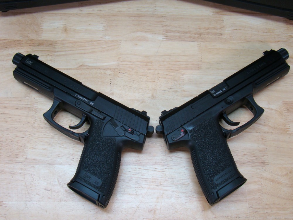 (2) H&K Mark 23 .45acp Pistols HK Mk23 12rd 81000078 Consecutive # Pair 45-img-11