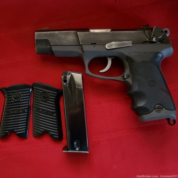 Ruger P-85 9mm Pistol w/ Spare Grips-img-2