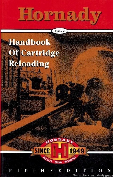 hornady handbook of cartridge reloading  #5 edition vol 2 -img-0