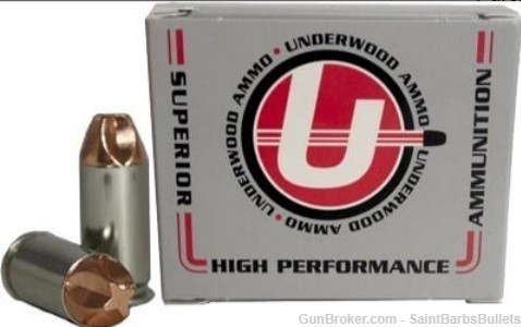 Underwood .40 S&W 115gr. Xtreme Defender Solid Monolithic Hunting-img-0