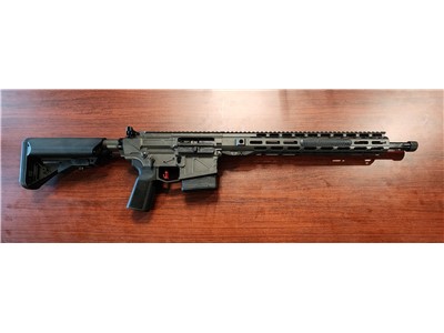 CM10 338 Federal 18" Rifle Black Tungsten and Black and Ammo