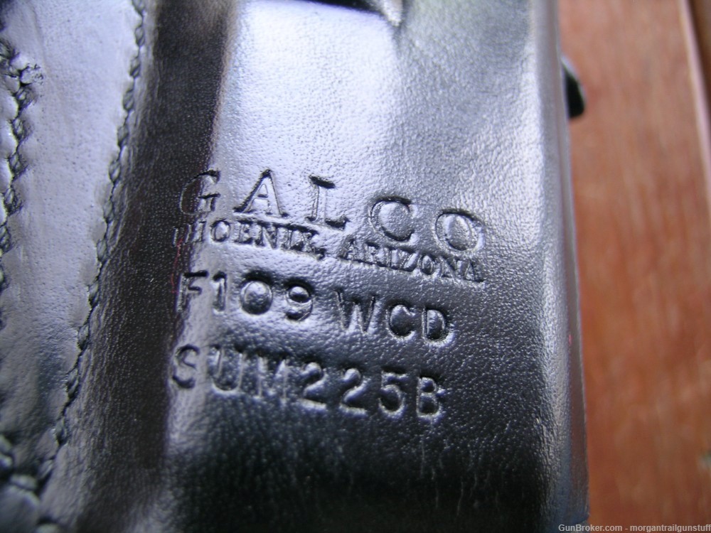 Galco #SUM225B Leather IWB Holster Glock 17 22 LH-img-5