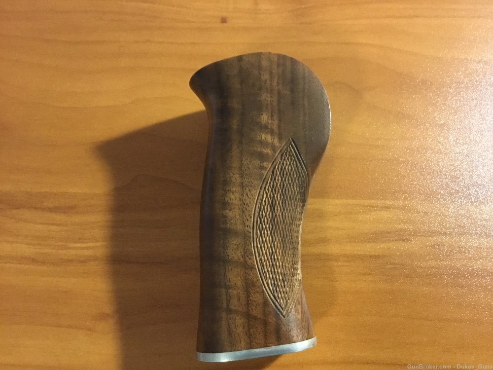 Thompson Center T/C Contender checkered walnut grip, complete-img-1