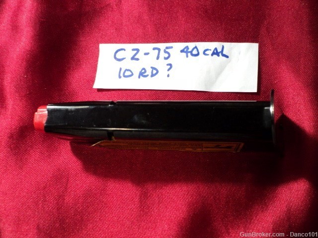 CZ-75/ TANFOGLIO-75  40 S&W CALIBER 10 ROUND MAGAZINE-img-6