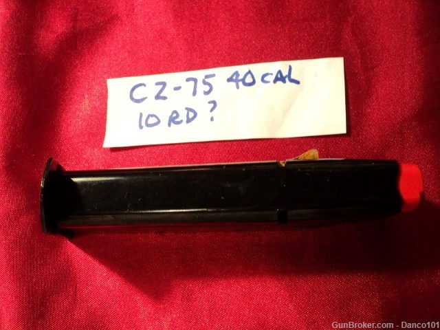 CZ-75/ TANFOGLIO-75  40 S&W CALIBER 10 ROUND MAGAZINE-img-2