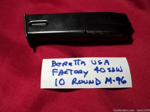 BERETTA  USA M-96 FACTORY 10 ROUND 40 S&W MAGAZINE-img-3