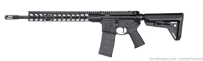 Stag Arms Stag 15 Tactical 16" Rifle Blk RH Free Ship! Extras!-img-0