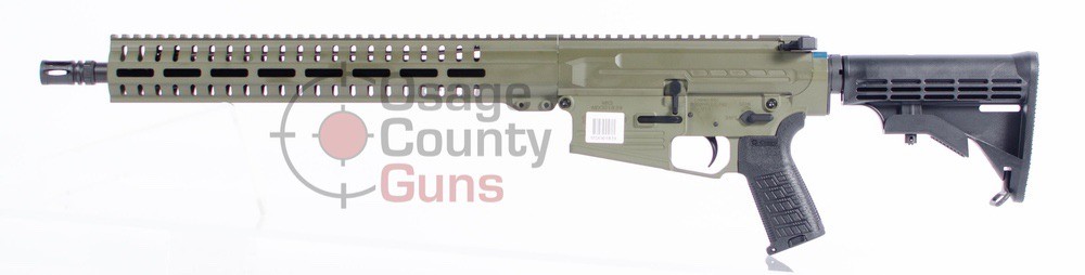 CMMG Resolute 100 MK3 Rifle - 16.1" - .308 Win - Sniper Green-img-0