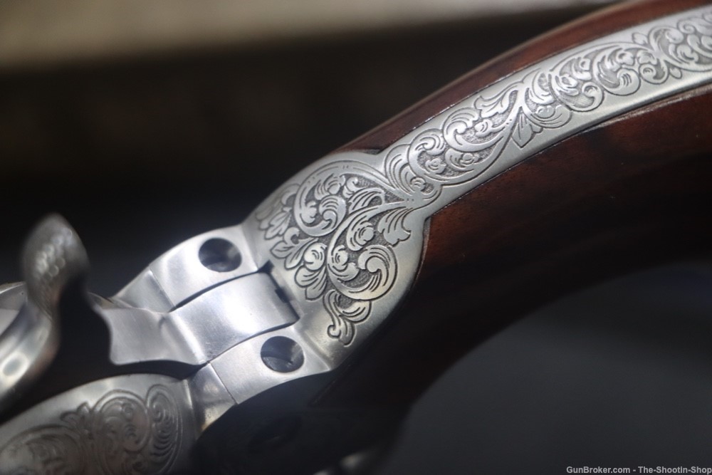 Taylors & Company 1873 Cattleman Deluxe Scroll ENGRAVED Revolver 45LC 4.75"-img-30