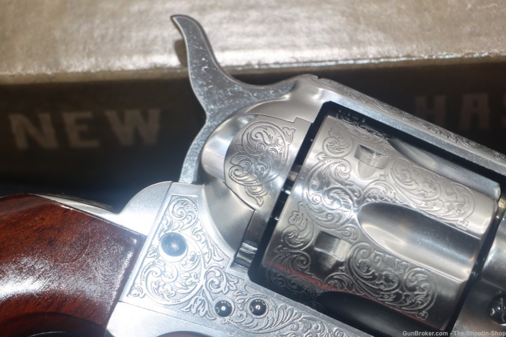 Taylors & Company 1873 Cattleman Deluxe Scroll ENGRAVED Revolver 45LC 4.75"-img-10