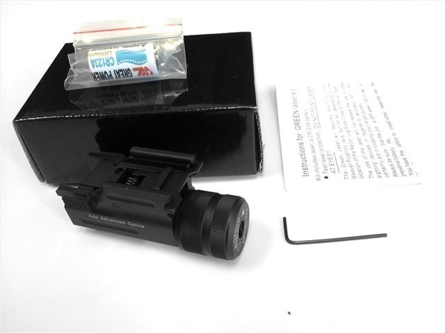 LS008G-A ADE Green Pistol Rifle Laser Sight For Ruger SR9-img-2