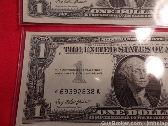 Silver Certificate 1957 Consecutive Uncirculated Bitcoin-img-6