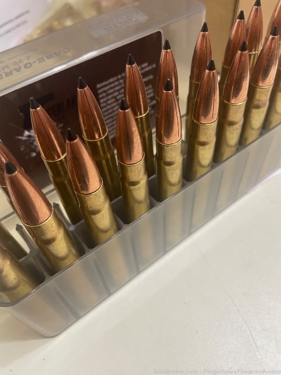 (20) .375 H&H mag 250gr Maker TREX max expansion copper ammo ammunition -img-1