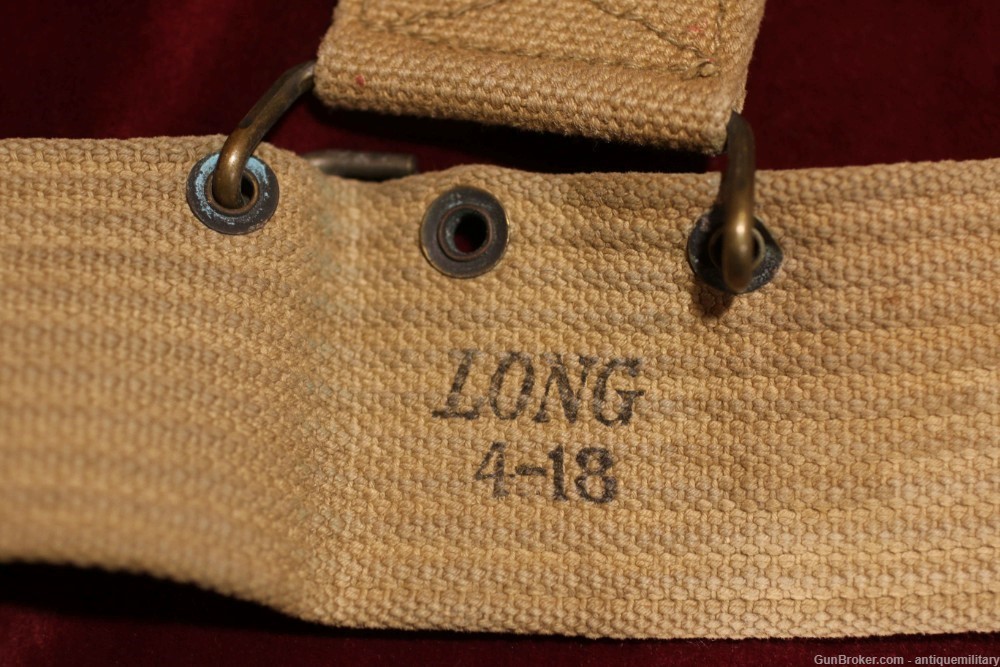 US M1918 Mounted Belt - 9 Pocket with First Aid Pouch-img-17