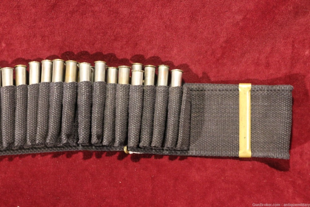 US Blue Mills Belt .30-40 100 Rounds Double Stack - C Closure - With Rounds-img-1