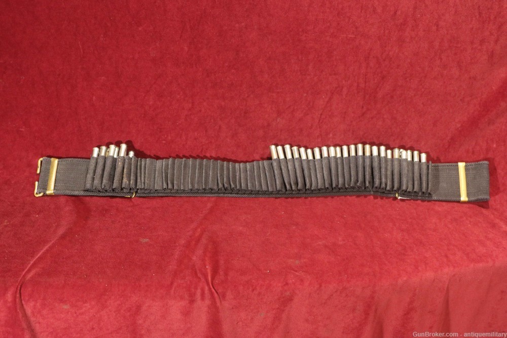 US Blue Mills Belt .30-40 100 Rounds Double Stack - C Closure - With Rounds-img-0