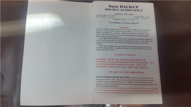 AMT Backup 9mm Owners Manual-img-2