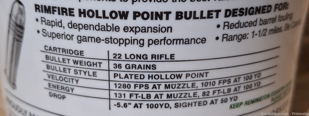 .22LR AMMO 1400rnds Bullets BULK PACK BUCKET 22-LR 36gr HP RIMFIRE .22 USA-img-6