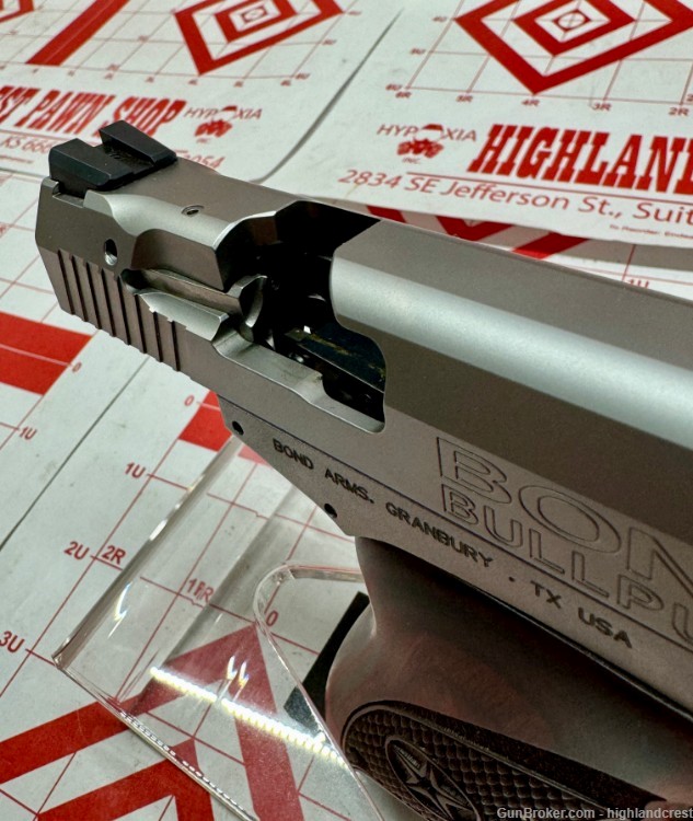 Ultra Rare Bond Arms Bullpup9 Full nickel 9mm rosewood LNIB (BOBERG)-img-18