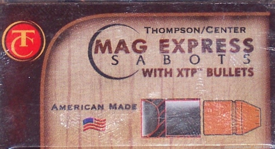 Thompson Center Arms 50 caliber Sabot w/ 240 Grain Bullet 50 Rounds #8246-img-0