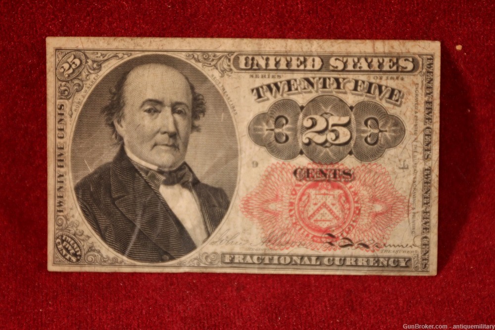 US 25 Cent Fractional Currency-img-0
