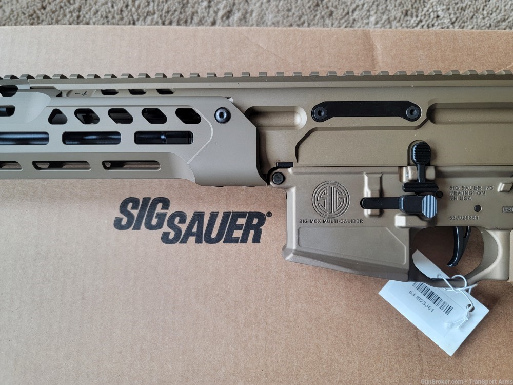 Brand New Sig Sauer MCX Spear Lt 5.56 rifle. NO Factory Barrel Flex Issues!-img-4