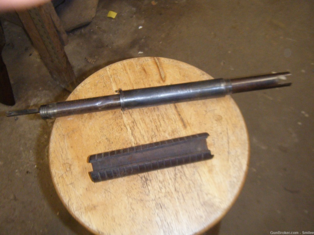 Remington model 10 magazine  tube , forearm & slide  tube-img-0