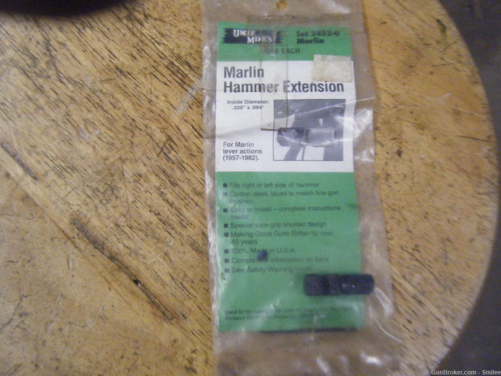Hammer extension for Marlin lever action rifle manufactured 1957 to 1982-img-0